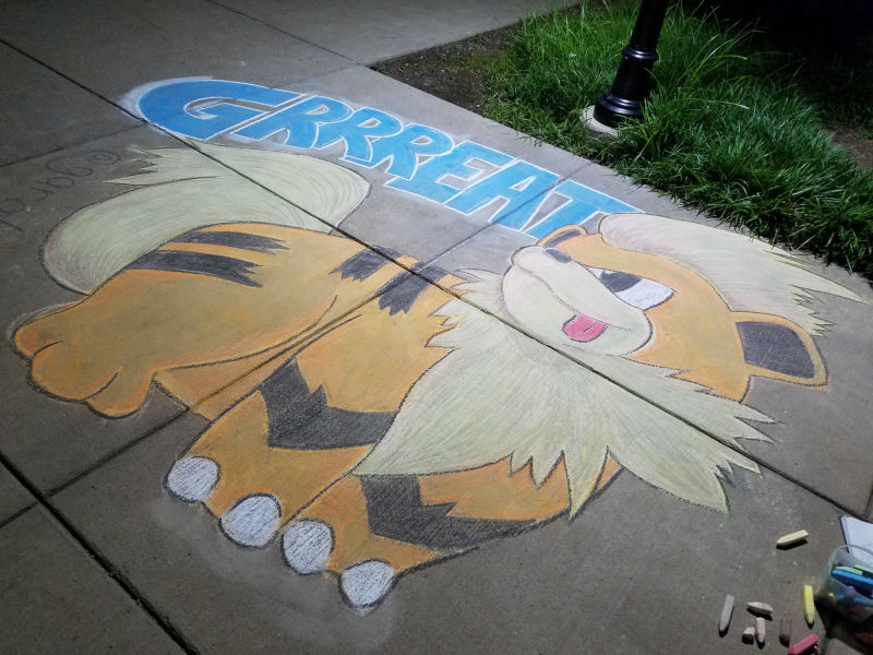 Growlithe Detail