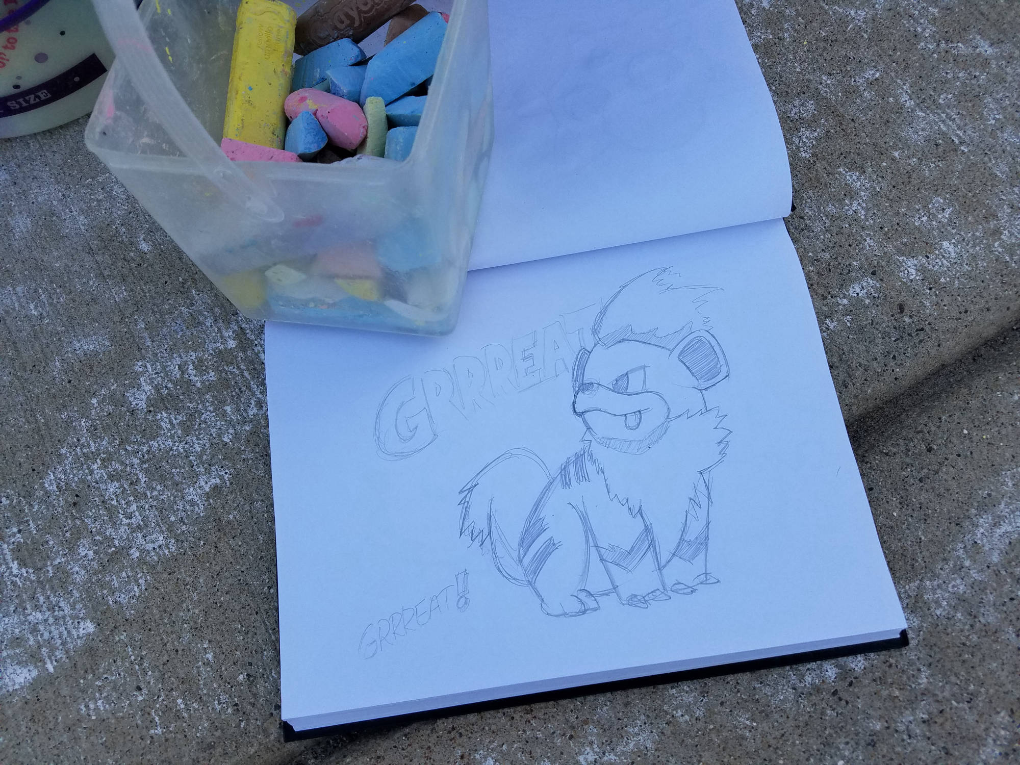 Growlithe Sketch