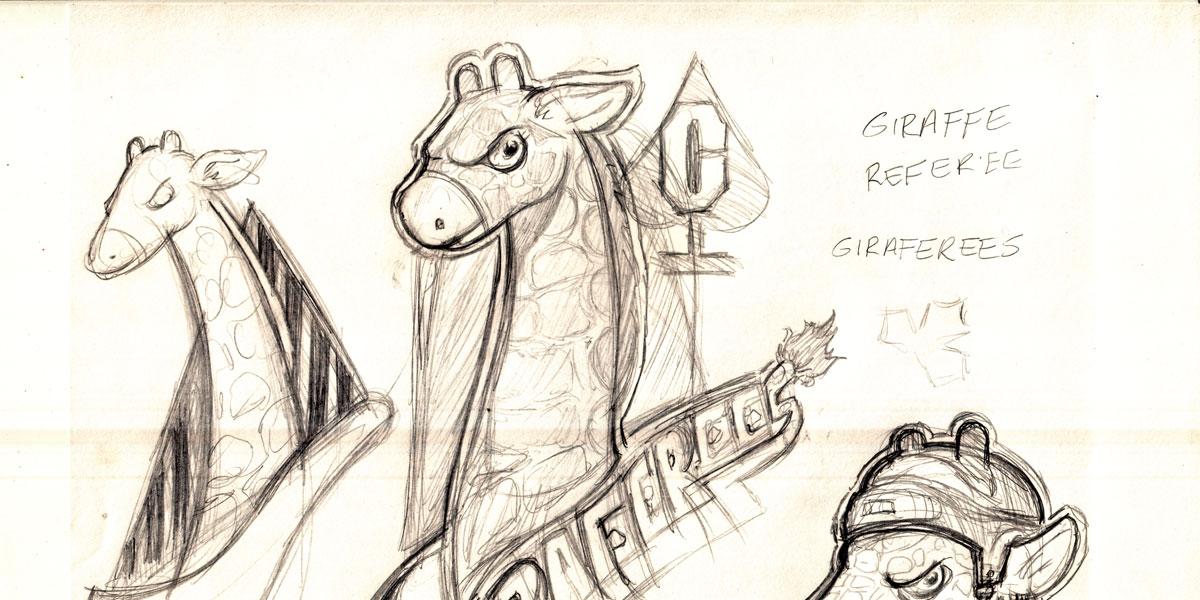 Girafferees Concept Drawing